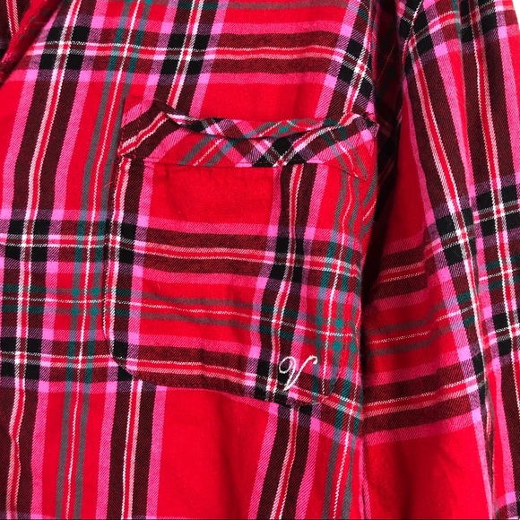 Victoria’s Secret Gingham Pajama Top - Picture 4 of 7